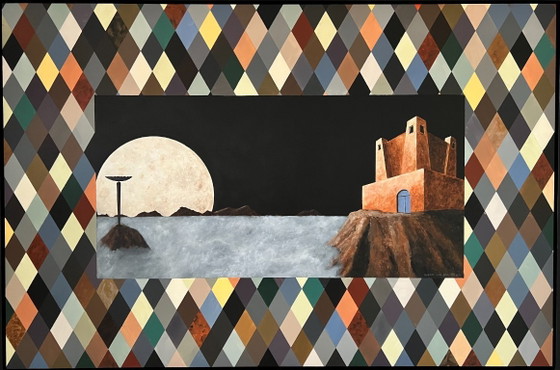 Image 1 of Dipinto: "Sotto la luce della luna"