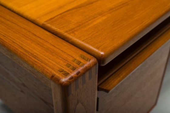 Image 1 of  Freistehender Teakholz-Schreibtisch von Gv Møbler, Mid-Century, 1960er Jahre