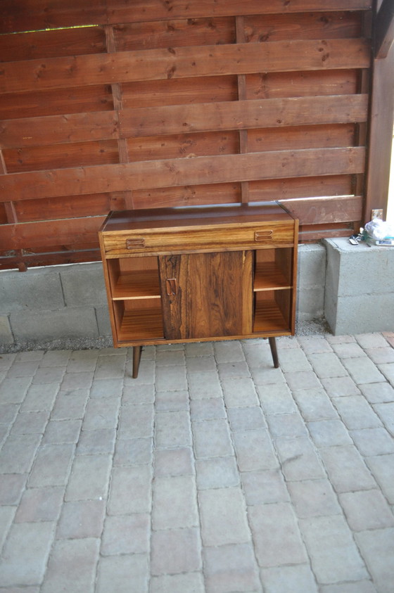 Danish Rosewood Chest of Drawers, 1960s Restored – Scandinavian (photo 6 of 8)