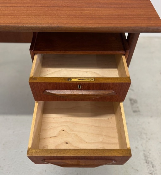 Danish MidCentury 'Floating-Top' Desk, 1960s.