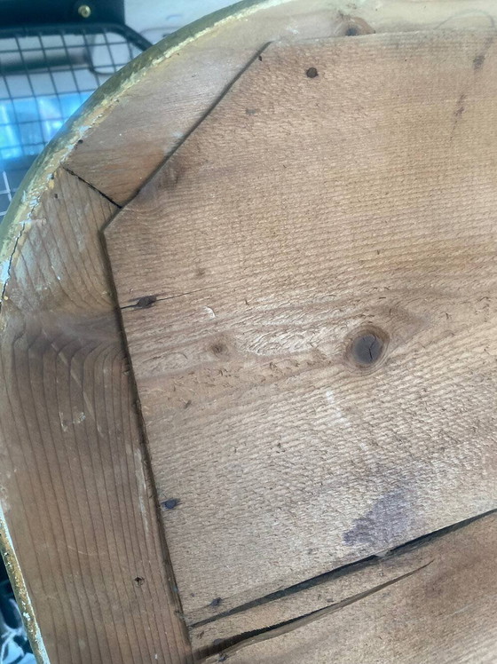 Espejo de chimenea de madera dorada con frontón, altura 142 – Wood (photo 3 of 11)