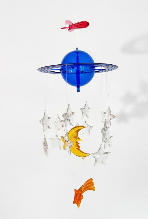 Vintage IKEA Hans Blomquist Vimsig Space Mobile