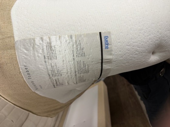 Image 1 of Auping Kiruna, Luxe Boxspring, volledig Electrisch , wireless bedieningen, 2-motorig, incl nette Auping matrassen +toppers