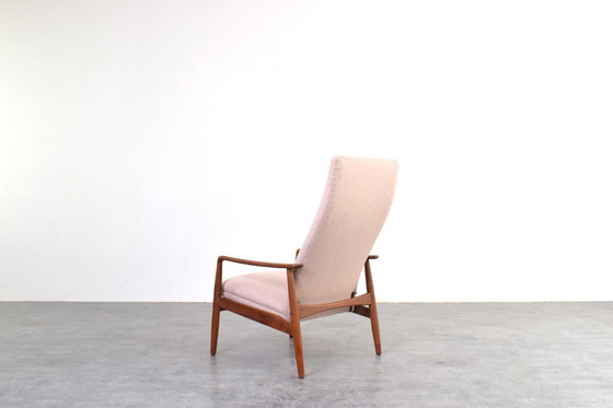 Image 1 of Fauteuil lounge danois en teck du milieu du siècle par Søren Ladefoged pour SL Møbler, années 1960.