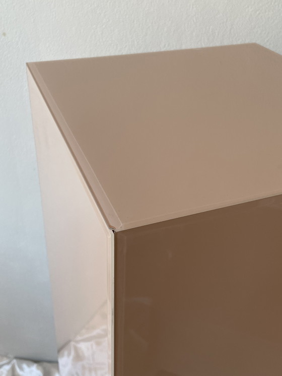 Image 1 of HK Living glass coffee table + pillar set