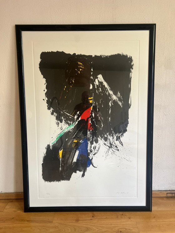 Image 1 of Lei Molin – Grote handgesigneerde zeefdruk – 19/40 – ingelijst