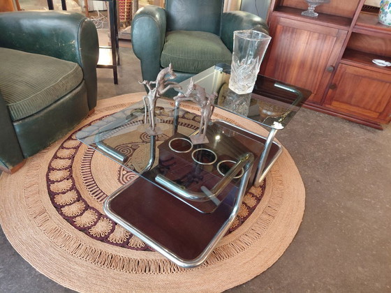 Image 1 of Mesa de centro con diseño de los años 70