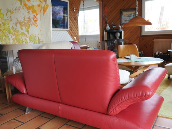 Image 1 of due divani di design Koinor rossi
