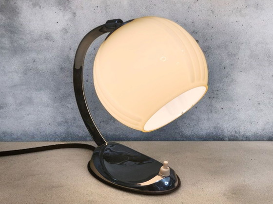 Image 1 of Art Deco table lamp / bedside lamp, 1930s