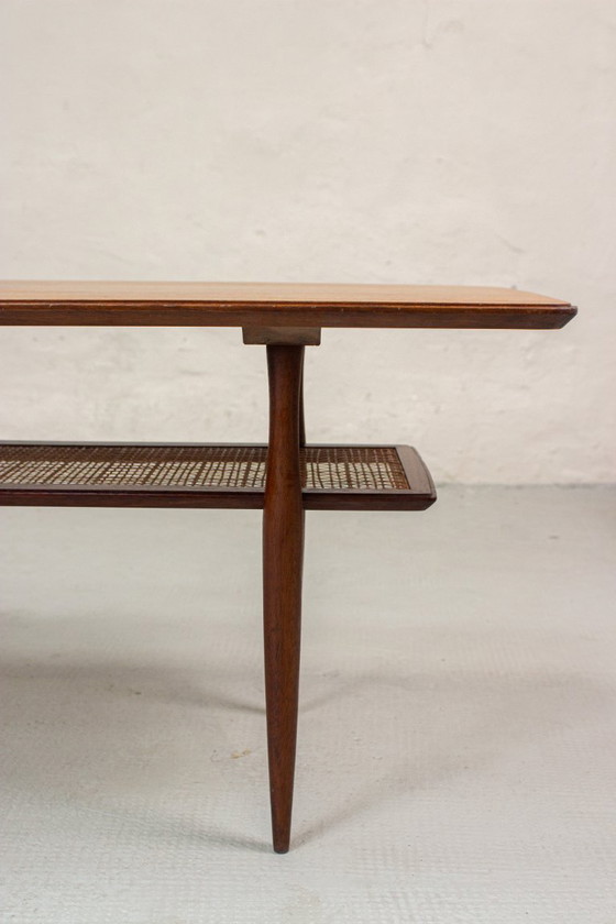 Image 1 of Vintage teak coffee table Danish Mid Century 60s