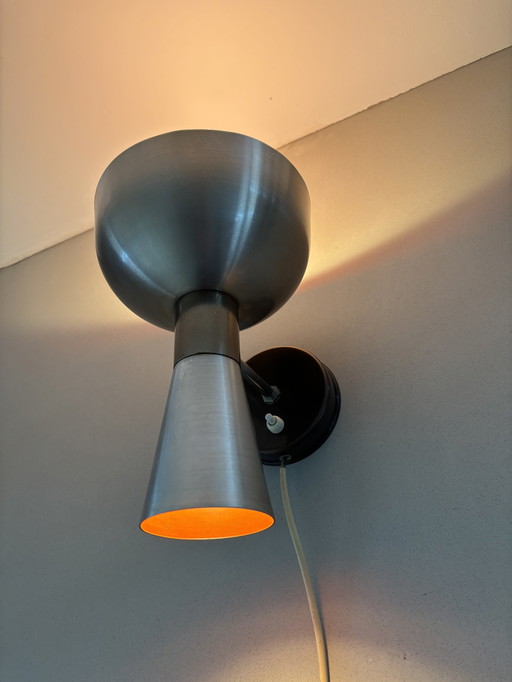 Diabolo wall lamp Herda space age Dutch design