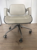 Interstuhl 162s Blanco Plata