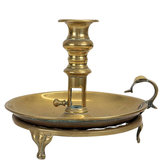 Decorative Room Candelabra in Historicizing Style – Classic Brass (21.5 cm) – Candle holders, Klassiek (photo 3 of 11)