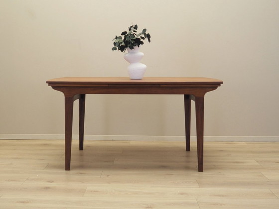 Image 1 of Table en teck, design danois, années 1960, production : Danemark