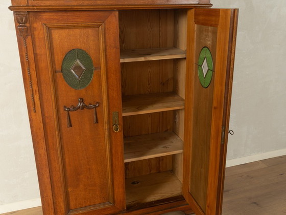 Art Nouveau-kabinet, circa 1910 – Kasten, Glass, Wood (photo 5 of 10)