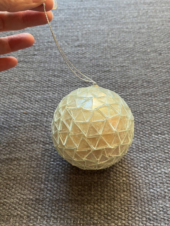 Image 1 of 15 glazen kerstballen