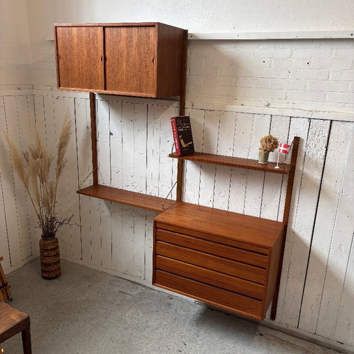 Armoire murale royale Poul Cadovius / Système modulaire – wandkast, Wood