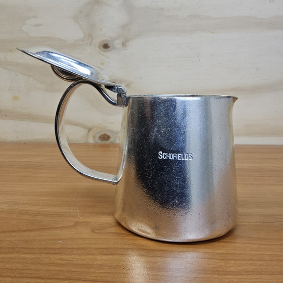Pot à lait/crémier vintage en métal argenté, série Fanfare, Walker & Hall Schofields, par David Mellor (photo 10 of 15)