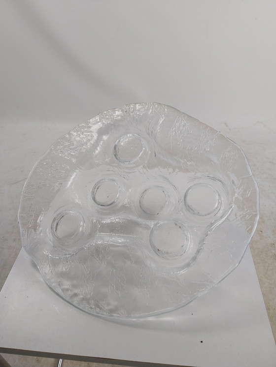 Image 1 of 1 X Glazen Tafelkandelaar Perti Kallioinen Finland 1980's