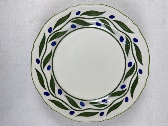 Image 1 of Assiettes plates décorées 