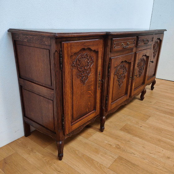 Image 1 of Vintage Louis XV sideboard wall cabinet buffet cabinet