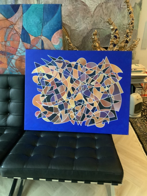 Peinture abstraite de Ben Haenen