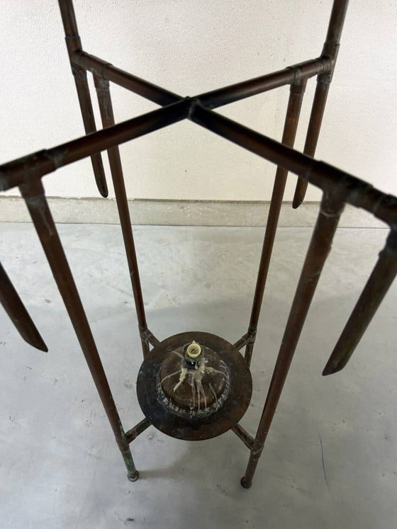 Cor de Ree – Tavolino unico / oggetto d'arte (1991) – Tavolini, polished steel, Vetro (photo 8 of 10)