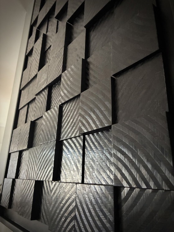 Image 1 of Dark Matter - Straw Marquetry