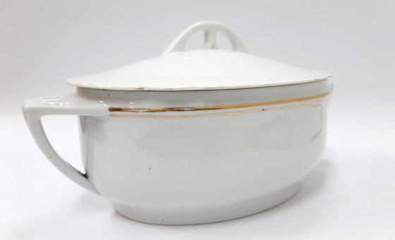 Image 1 of Soupière vintage en porcelaine Schlaggenwald
