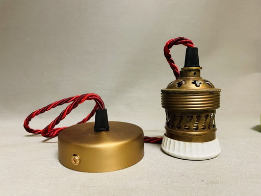 Antique Brass Pendant Light