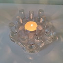 Vintage Georgshutte Jaren '70 Theelicht Houder, Theepot Verwarmer