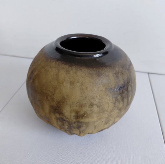 Einzigartiges 1970er Vasen-Duo-Set Ruscha 822 & DDR Strehla 1408/18 – Ruscha en Strehla, Ceramic (photo 4 of 17)