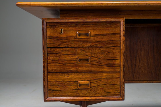 Image 1 of Mid Century Freistehender Schreibtisch, 1960er Jahre