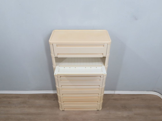 Image 1 of Sistema di archiviazione modulare Kartell 4963 di Olaf Von Bohr, anni '70