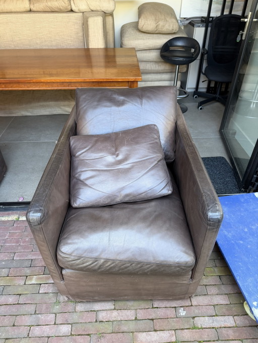 Linteloo easy living fauteuil (super zachtleder)