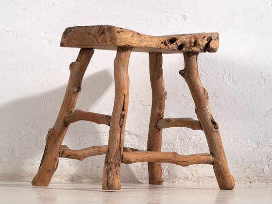 Sgabello antico stile wabi sabi (c.1900) #3 – Sgabelli (photo 13 of 40)