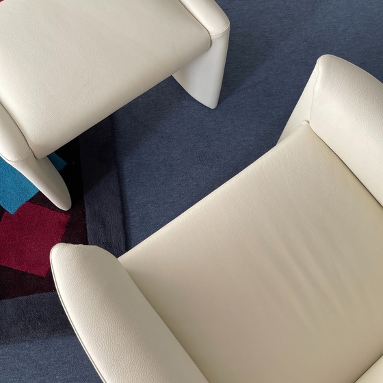 Image 1 of Poltrona Leolux Boavista con pouf