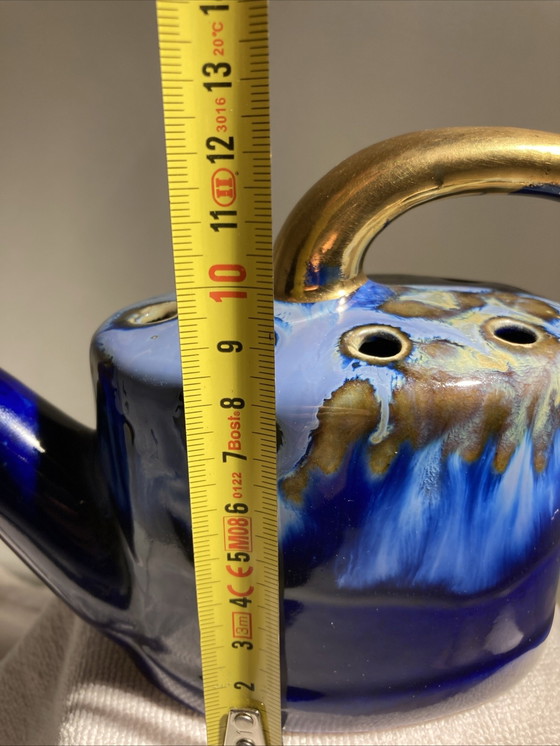 Image 1 of Rana floreale di Alphonse Mouton a forma di annaffiatoio