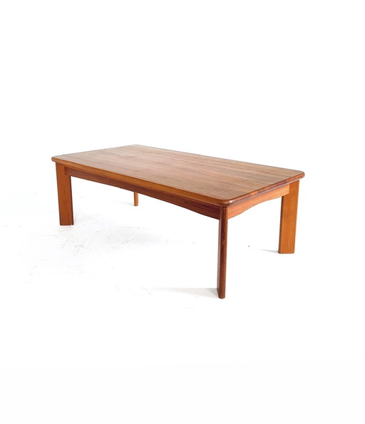 Vintage XL Danish Teak Coffee Table '70s