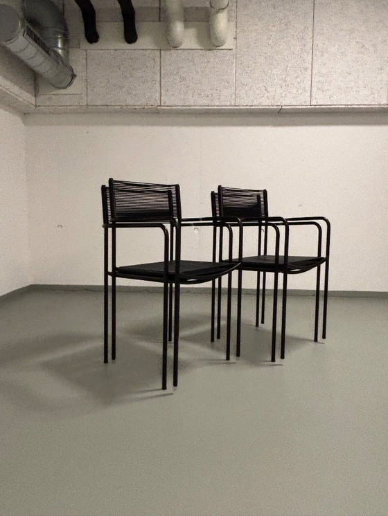 Image 1 of 4x SILLA SPAGHETTI ARMRESTS ALIAS