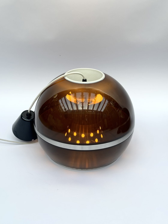 Image 1 of Lampade a sospensione Dijkstra Globe, set di tre, stile spaziale, futuristico