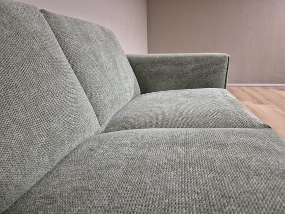 Image 1 of Montel Axel - 4 + 2 zits Bank - NIEUW - Groen - Stof -Design