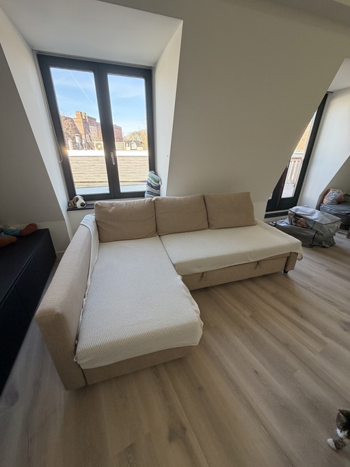 Sofa with small table 