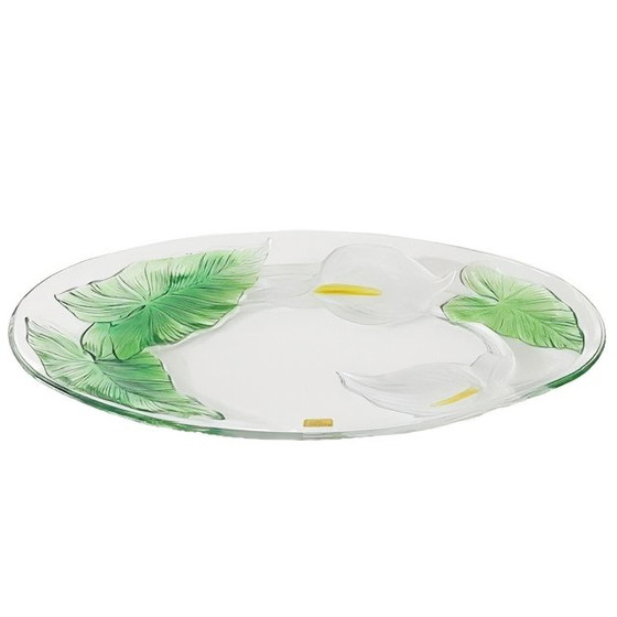 Image 1 of Bol en verre vintage Luminarc Arum de style Art Nouveau des années 1950