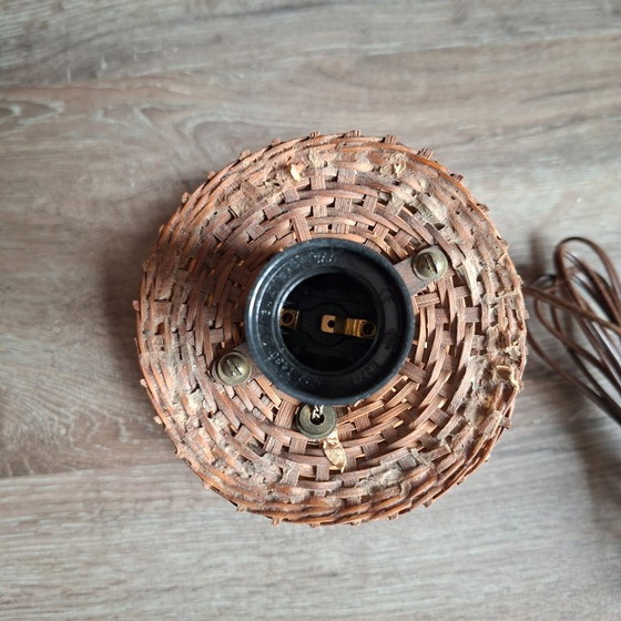 Image 1 of Lampada da tavolo in stile bohémien di metà secolo. Anni '70.