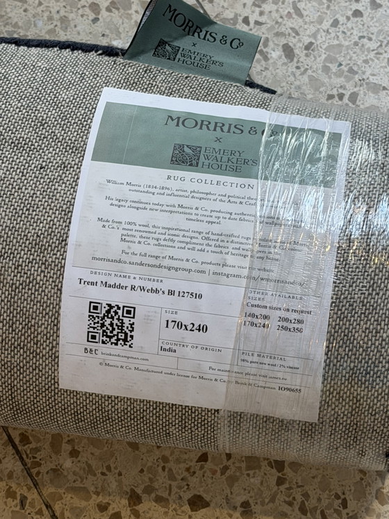 Image 1 of Brink and Campman Morris & Co Trent Madder carpet NEW