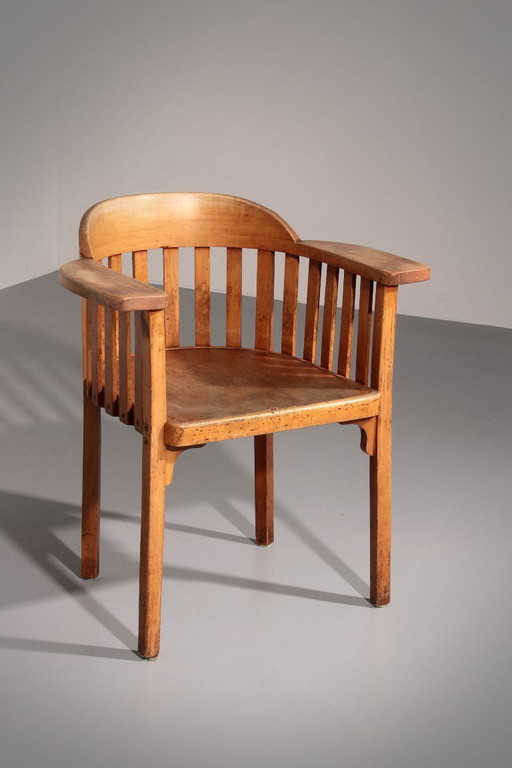 Sehr seltener Elefanten-Schreibtischstuhl von Josef Hoffmann für J&J Kohn