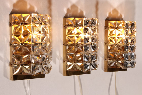 Image 1 of Raro set di 3 lampade da parete Vitrika Gloria in stile scandinavo