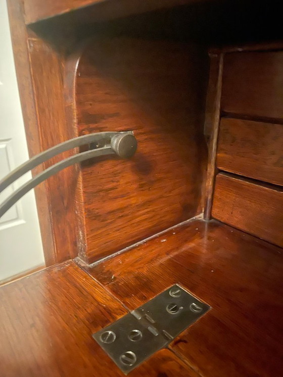 Image 1 of Eichholtz Kommode mit Schreibtischschublade, Eichensekretär, 114 cm breit x 103 cm hoch