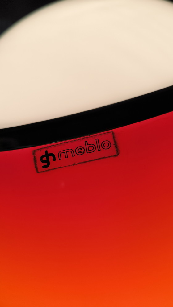 Image 1 of Meblo, Harvey Guzzini “Clan” Lamp, 1970s